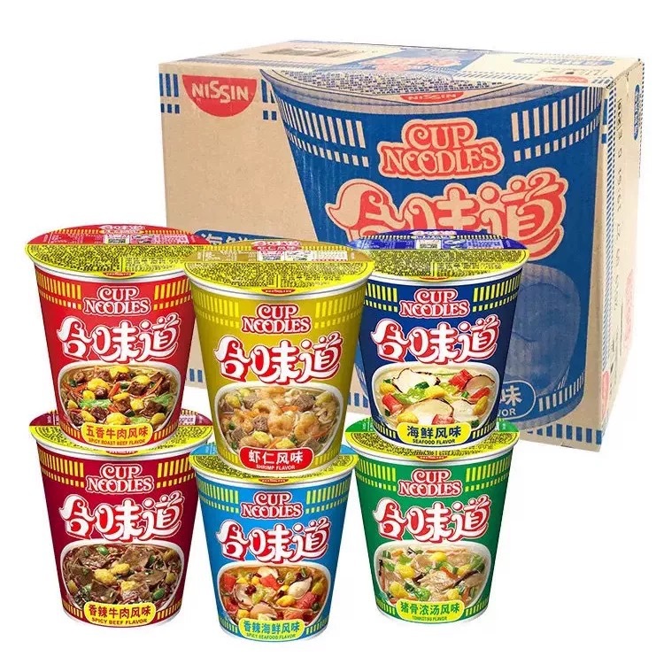 日清合味道杯面12杯装主图