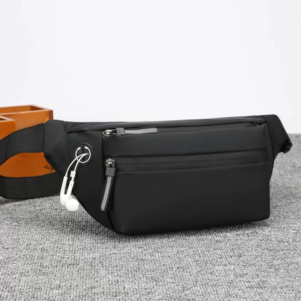 Chest Bag Fashion Men's Waist Bag Personalized Casual Outdoor Sports Crossbody Bag Fashion Korean Version Trendy Cycling Bag