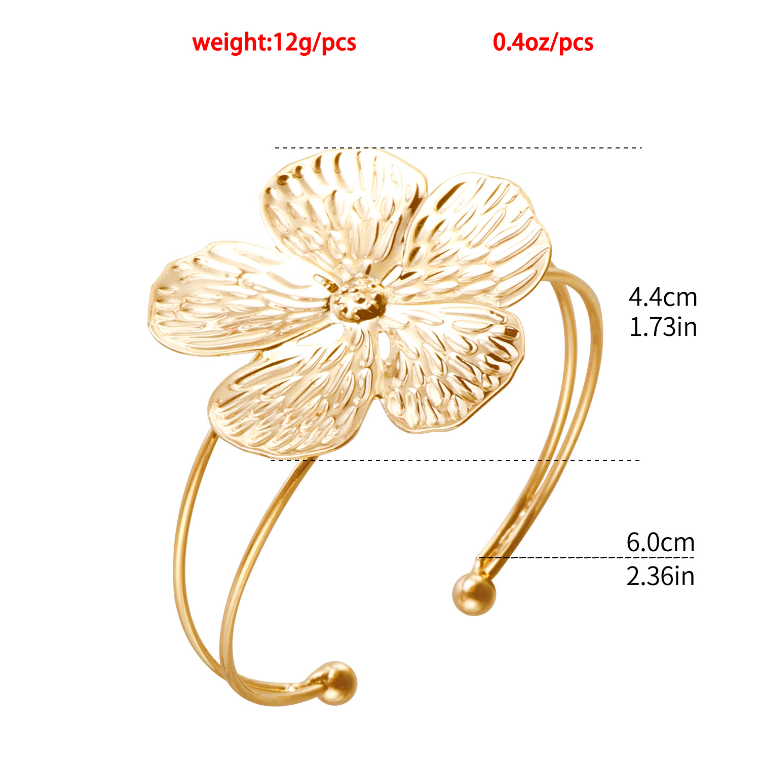 10g Weight Jewelry Set Classification 1 Set Quantity Casual Occasion Alloy Material Flower Pattern Women's Gender Plating Design Simple Style Style Simple Style Flower Alloy Plating Women's Jewelry Set 2