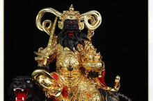 赵公明武财神玄堂赵元帅家用供奉正财神公司开业送礼招财赵公明像