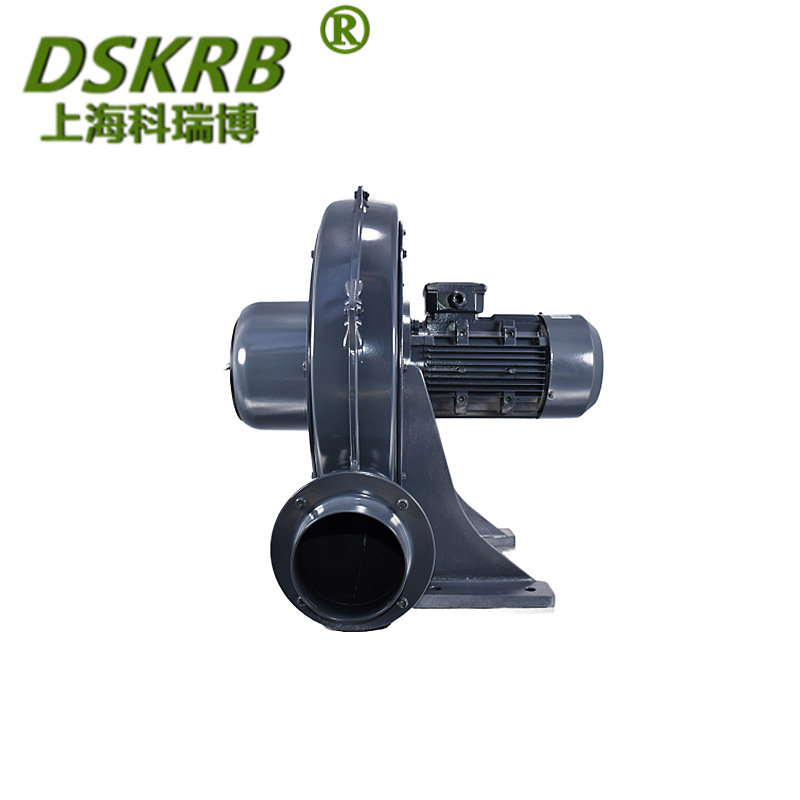 TB150-5铝壳鼓风机 3.7kw透浦式中压风机 380V三相电送风吹风机