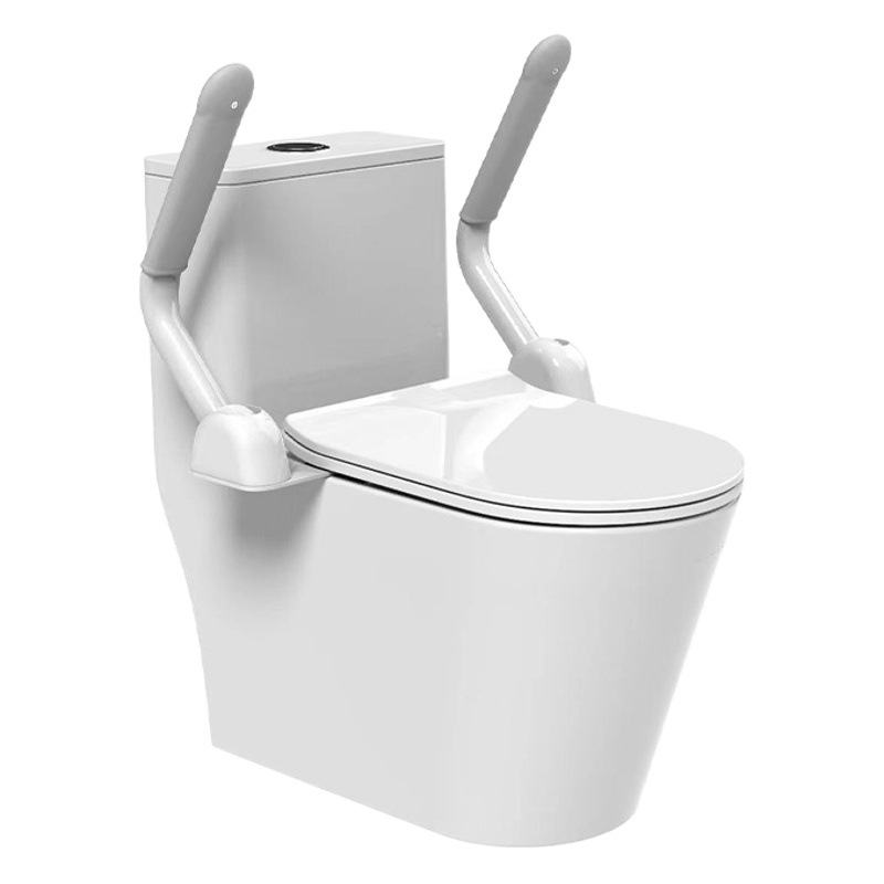 Inodoro ancianos seguridad reposabrazos ancianos discapacitados inodoro barandilla ayuda de pie ponche libre