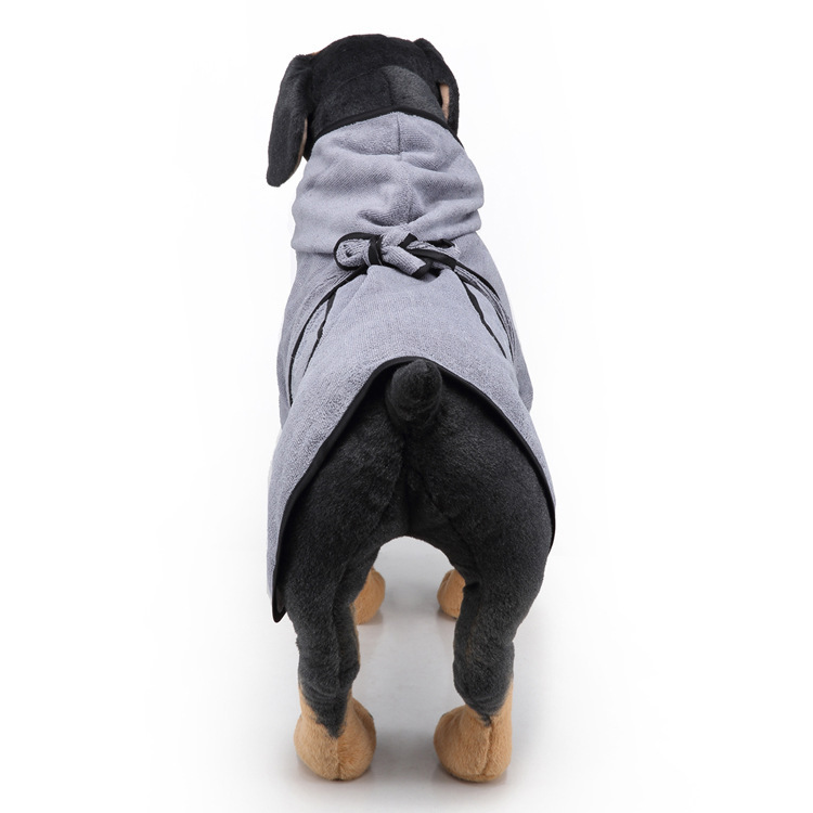 Universal Absorbent Dog Bathrobe And Pet Towel Blanket For Dogs_voghion.com