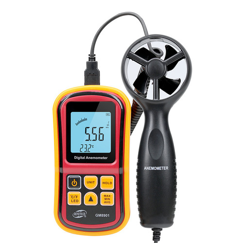 BENETECH/Standard GM8901 Anemometer Digital High-Precision Wind Speed Meter Wind Volume Handheld Wind Gauge