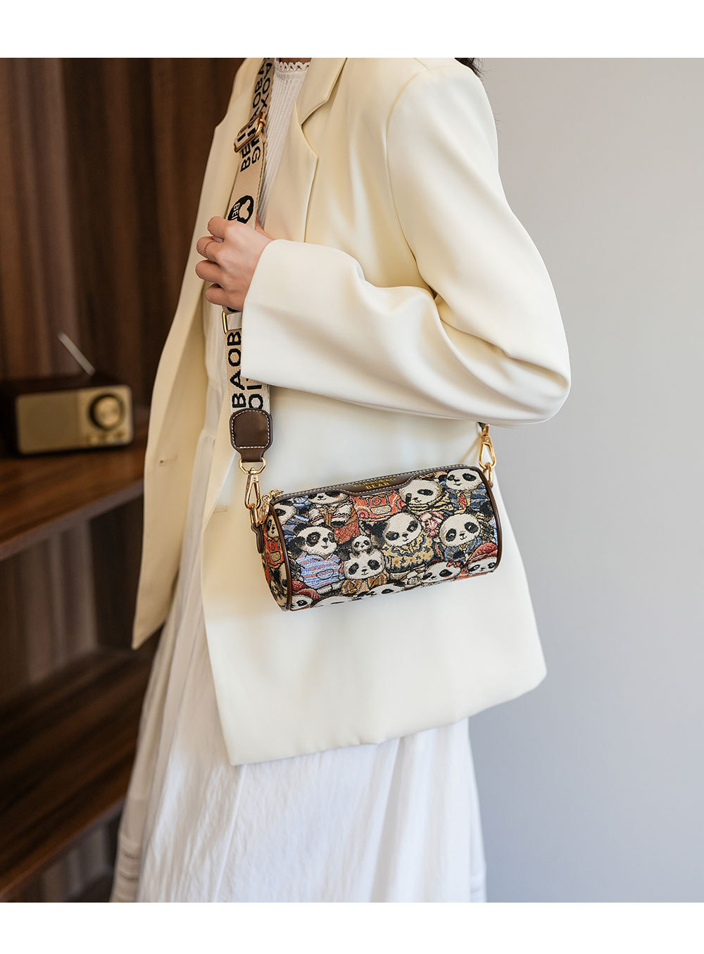 autumn new small bag women's fashionable all match small round bag trendy fashion shoulder messenger bag_voghion.com