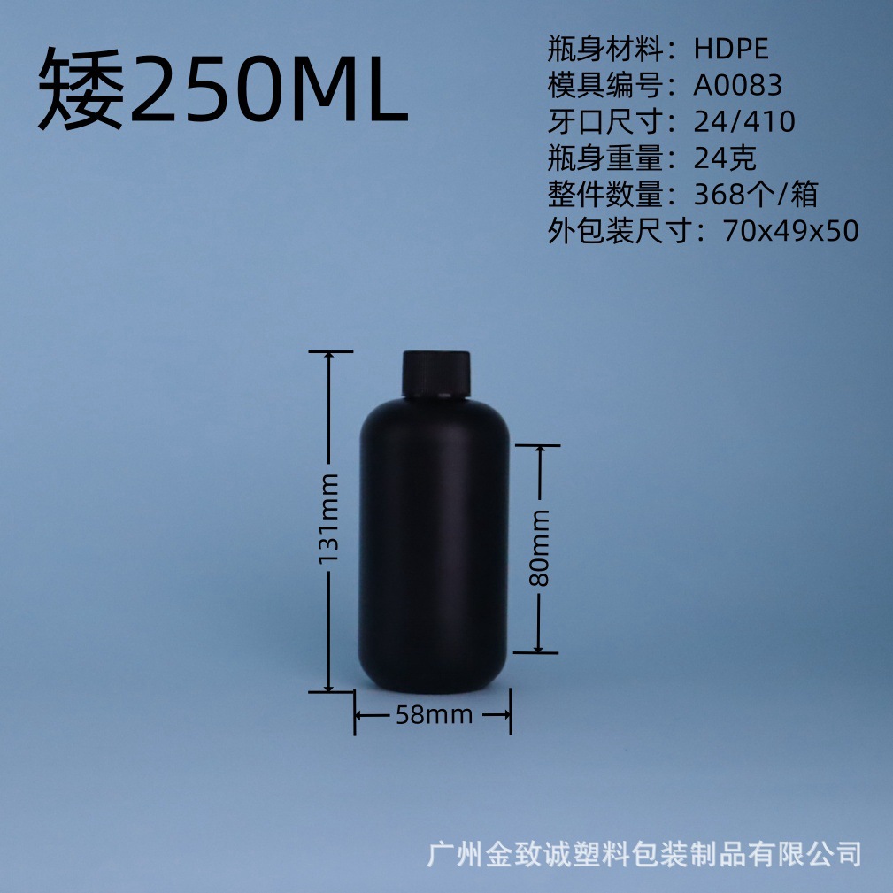 メーカー在庫あり HDPEプラスチック製丸肩黒色尖口遮光ボトル ネイルアートUV接着剤ボトル 絞り出しインクタンク