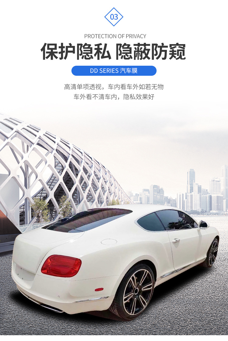 Car heat insulation film wholesale shading cross-border glass film solar film sunscreen high heat insulation car film