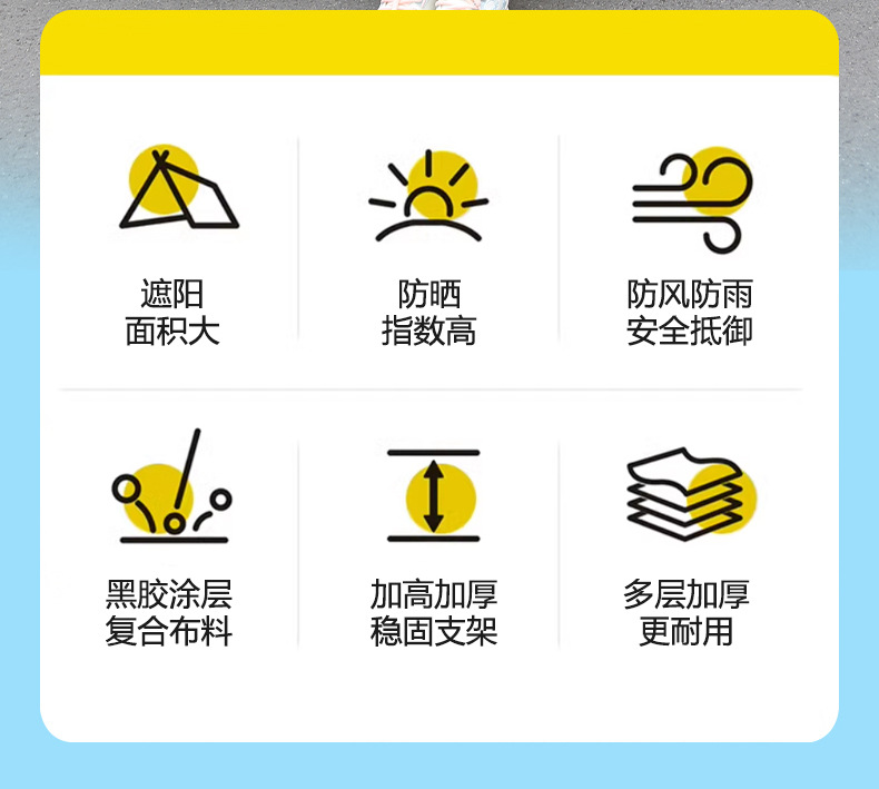 New Sliding Window Electric Vehicle Canopy, Full Motorcycle Battery Vehicle Canopy, Quick-Release Full Surround Sunshade Umbrella for Sun Protection
