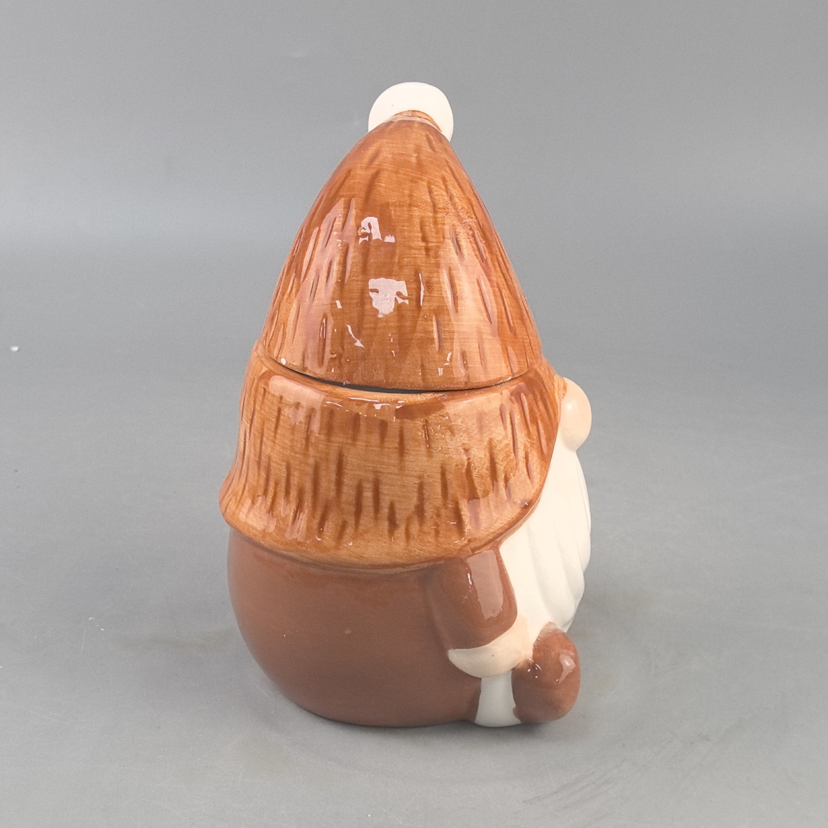 Serie de Navidad transfronteriza Creative Goblin Husband Tarro de cerámica Artesanía de cerámica Caja de almacenamiento Decoración de escritorio