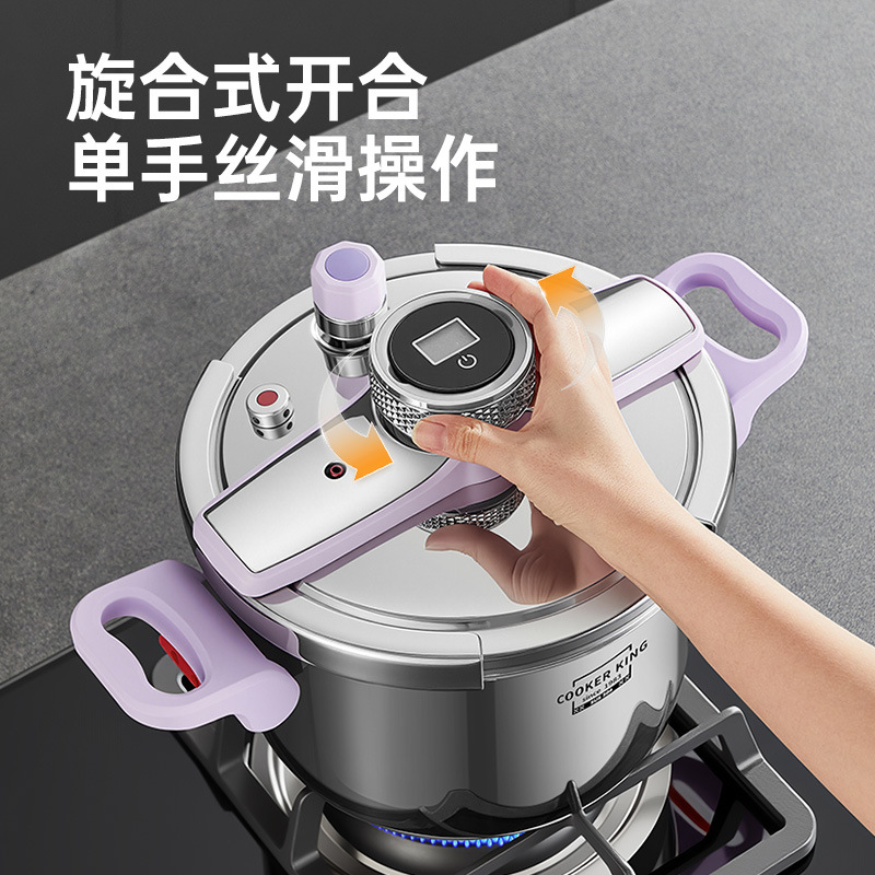 Cocinero imperial 316L de acero inoxidable olla a presión doméstica estufa de gas horno electromagnético general pequeño 2025 nuevo