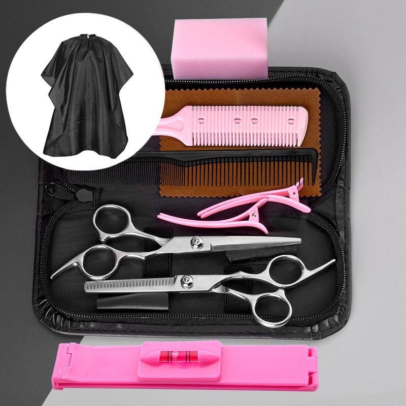 家用理发剪刀专业刘海打薄理发剪女平牙剪儿童剪头发剪刀套装