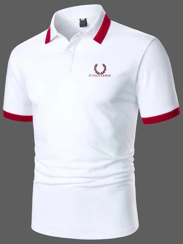 2024 nuevo Aliexpress transfronterizo verano delgado casual de manga corta cremallera estriada solapa camiseta camiseta polo