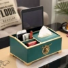 Light luxury relief deer head big storage