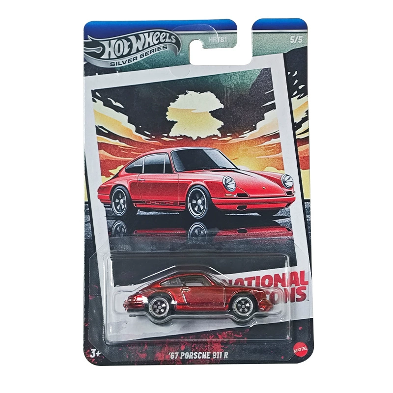 Ретро Hot Wheels, реалистичная алюминиевая машина, модель автомобиля, (Physicals), Porsche
