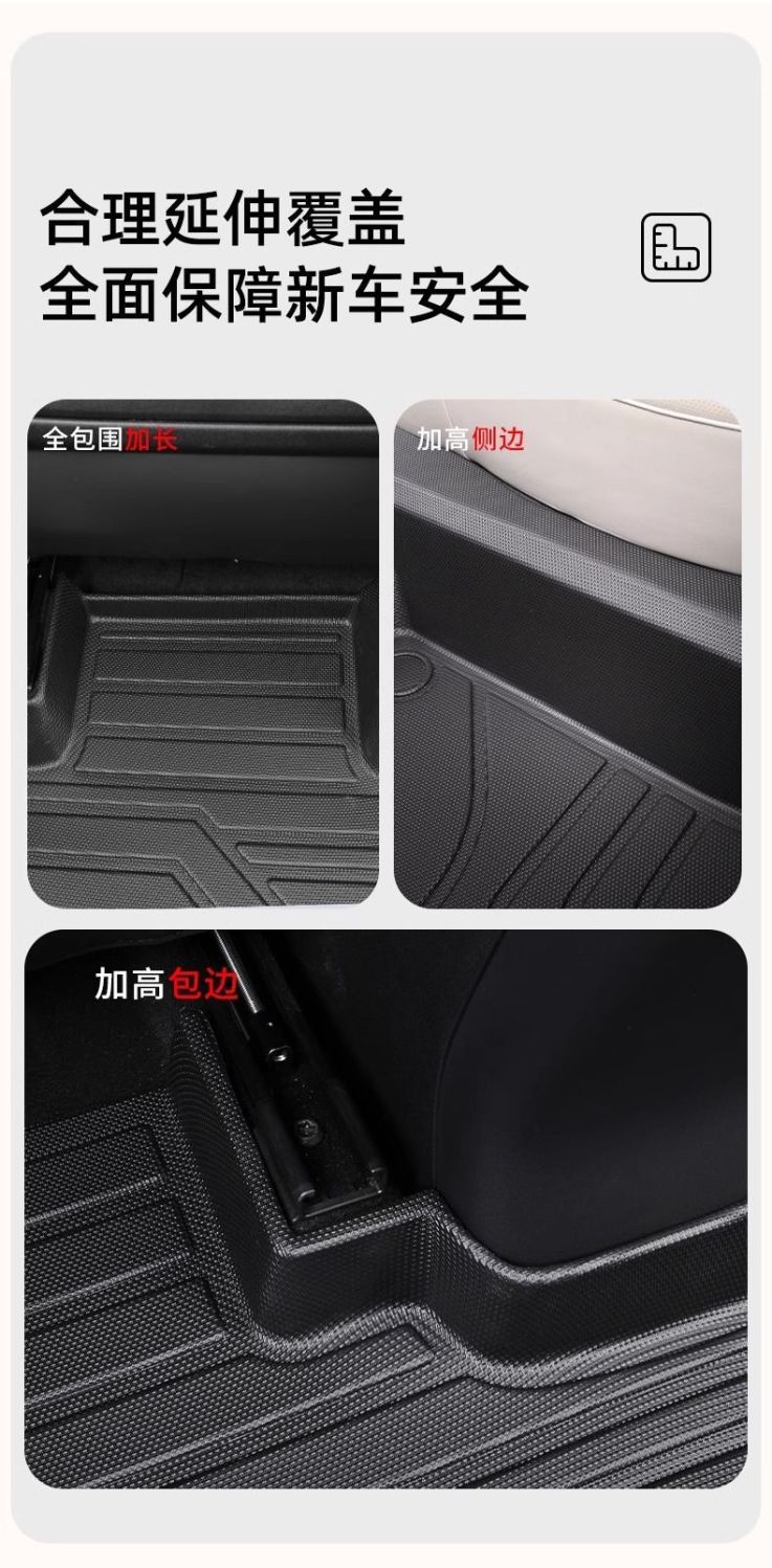 Suitable for Car Floor Mats, Tpe Car Floor Mat Package, Upper Threshold Layer, Multi-Model Environmentally Friendly Car Supplies Wholesale