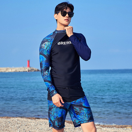 Wetsuits for couples, snorkeling suits, long-sleeved swimsuits, jellyfish suits, short-sleeved suits, surfing suits for men and women, seasonal quick-drying sportswear