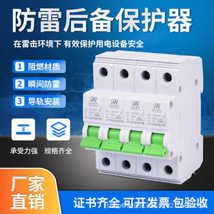 SPD Surge Backup Protector 15 25 40 60 80 100KA Surge Protection Arrester