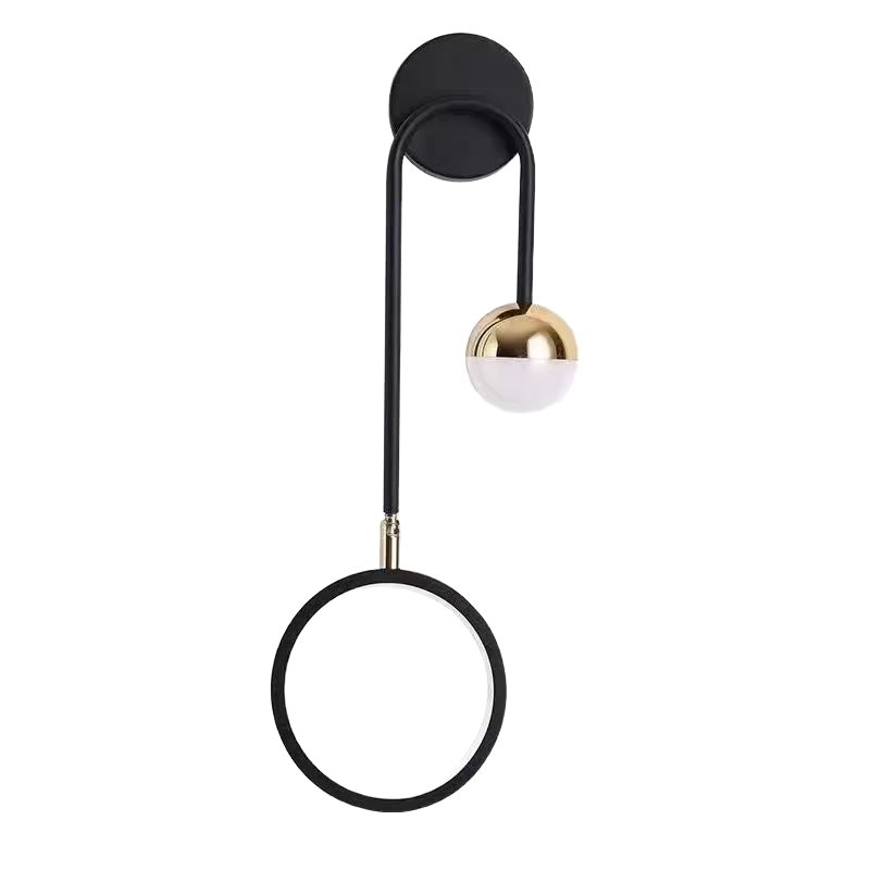 lámpara de pared dormitorio iluminación de cabecera nórdica moderna minimalista lujoso pasillo de la sala de estar iluminación de pared de fondo creativa