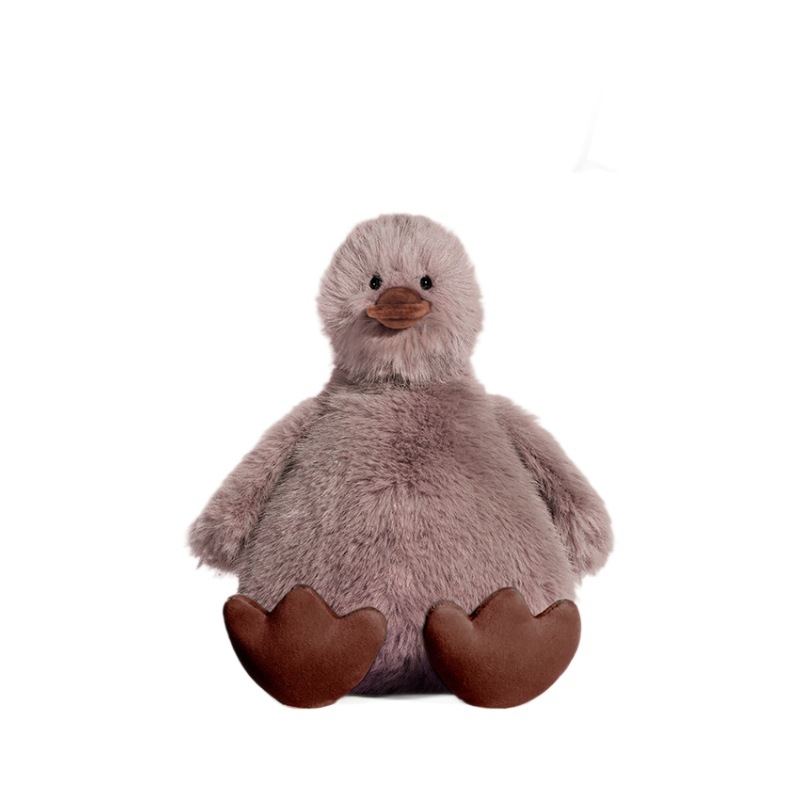 Muñeca de peluche de pato Ladom - Almohada abrazable, regalo de cumpleaños para niñas