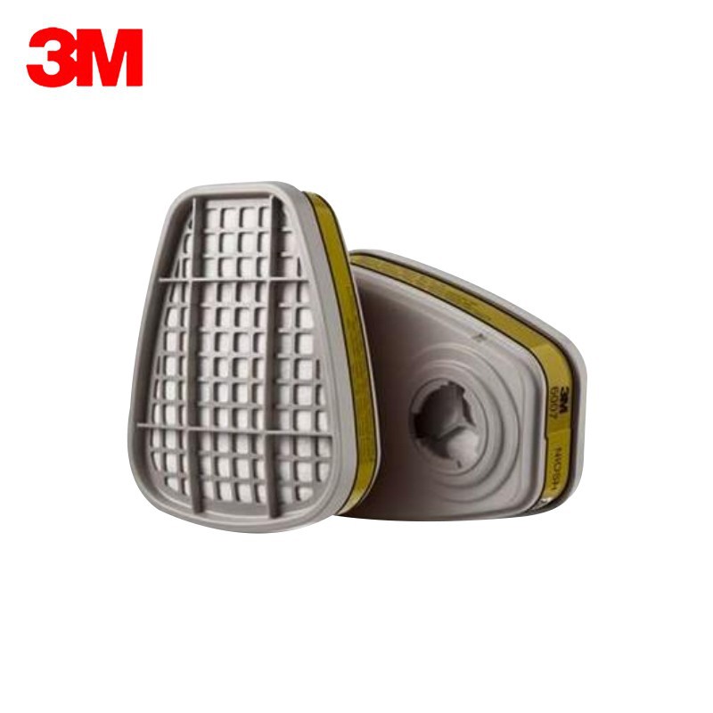 Caja de filtro 3M6007CN Caja de filtro 6009 Caja de filtro de vapor de mercurio alternativo y caja de filtro de cloro