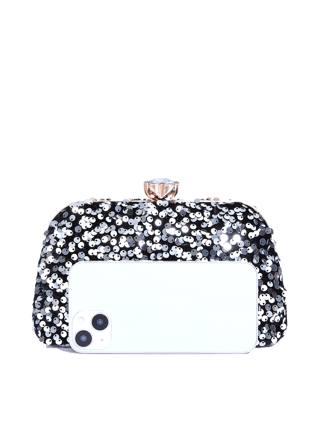 Dress Beaded Sequin Shiny Clutch High-end Fashion Evening Bag_voghion.com