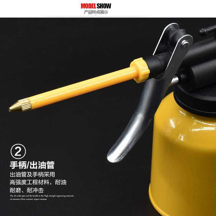 Motocicleta vehículo eléctrico de alta presión olla de aceite pistola de aceite olla de aceite herramienta de reparación de aceite