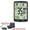 Wireless speedometer, waterproof glowing thermometer, bike, electric car, laptop, wide screen, 2 in 1