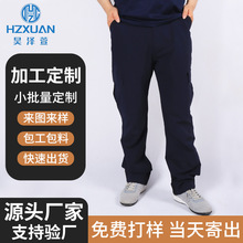 跨境制衣代工厂男装多袋工装裤直筒裤加工厂速干休闲户外长裤子