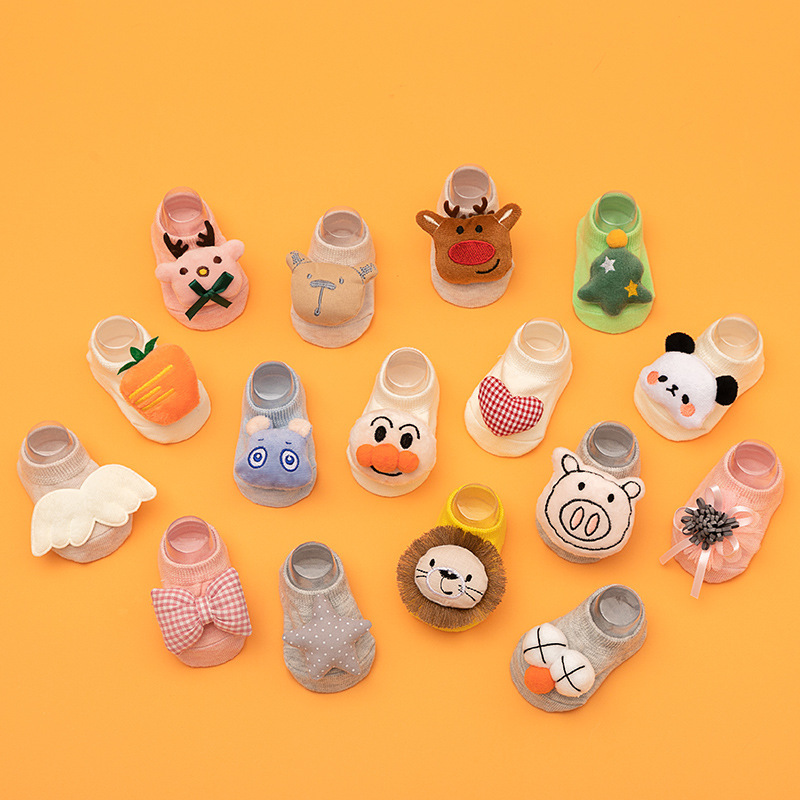Newborn Baby Socks, Summer Thin Style, Baby Autumn Low-Cut Invisible Non-Slip Floor Socks, Non-Binding, Wholesale, Soft Newborn Baby Socks, Summer Thin Style, Baby Autumn Low-Cut Invisible Non-Slip Floor Socks, Non-Binding, Wholesale, Soft