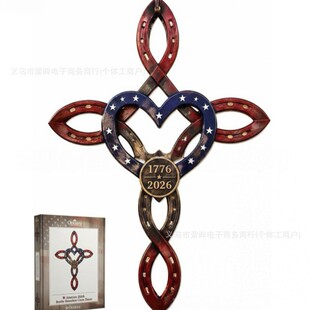 �羳��Ʒ Horseshoe Cross Decor �R���Fʮ���b�ľ�|��ˇƷ�[��