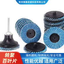 转聚百页片迷你百页片打磨片抛光片小抛光片快换片50抛