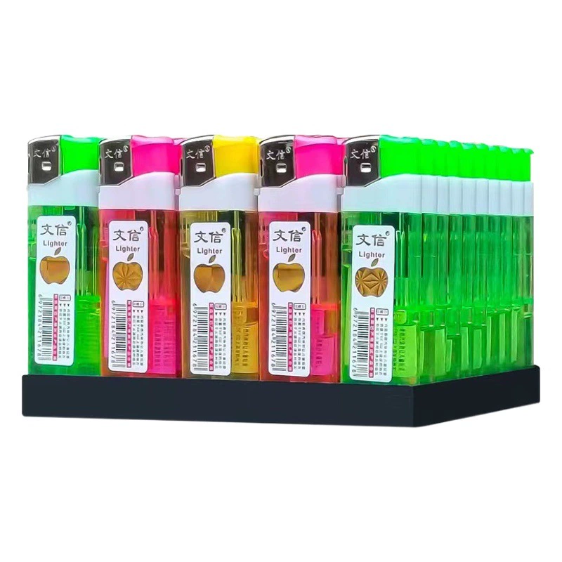 Классическая однодолларовая зажигалка с открытым огнем