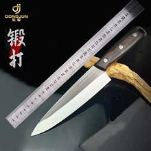 手工锻打厨师刀家用菜刀不锈钢厨师刀78寸料理刀日式鱼生刀万用厨