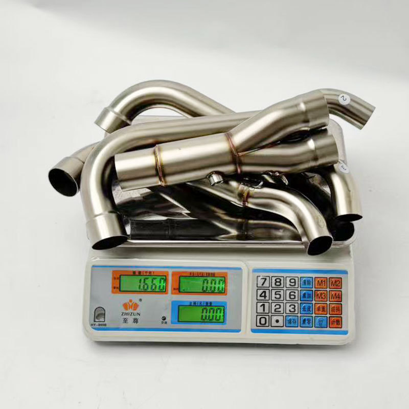 Suitable for Triumph Motorcycle Exhaust Pipe Modification Streettriple765Rs/R Mid-Front Section