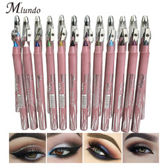 新款Mlundo米朵12眼影筆眼妝彩色珠光筆高光棒啞光臥蠶筆彩妝批發