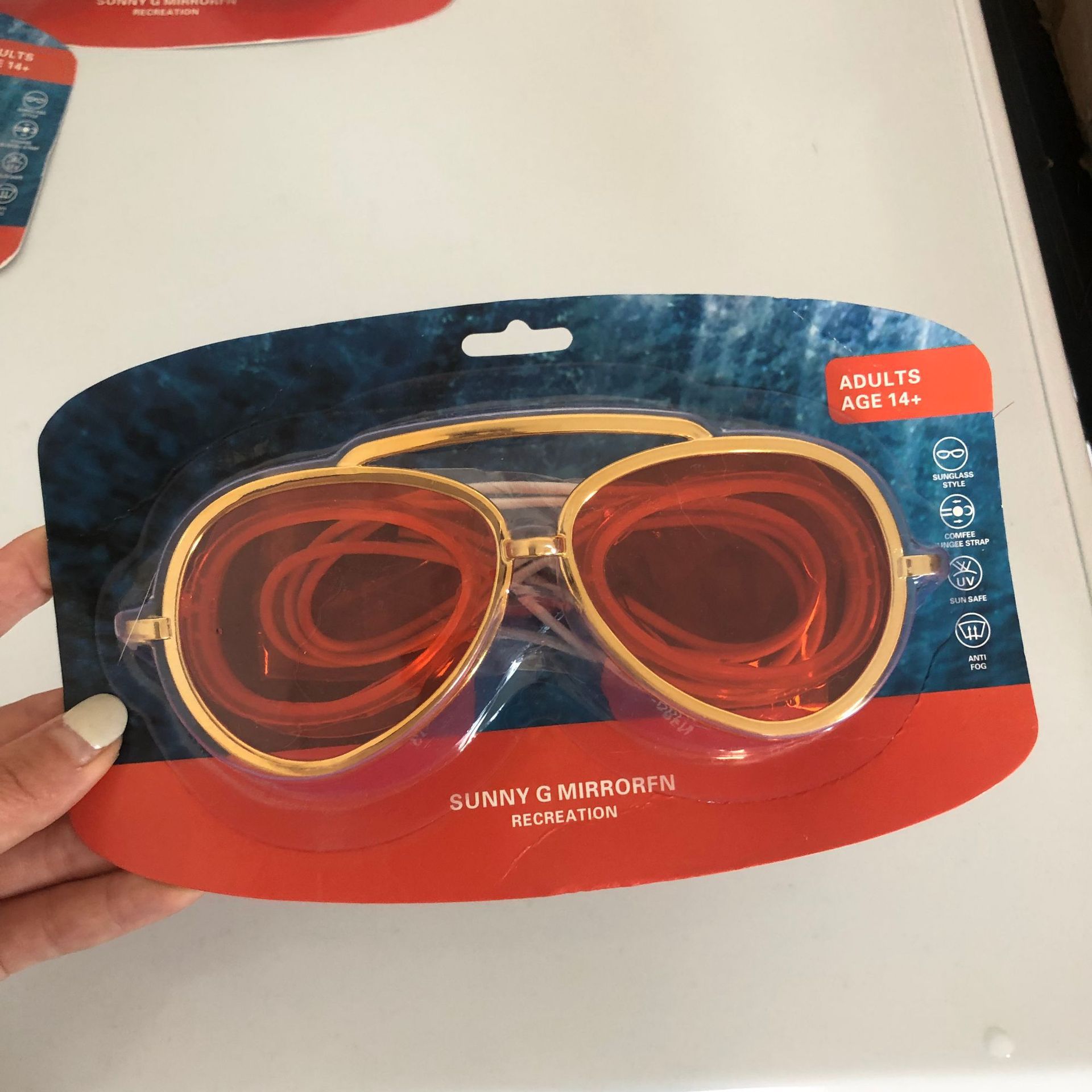 Nuevos productos transfronterizos Adult Sunny G Mariner Mirror Goggles ángulo de visión completo gafas de natación anti-nebble image 9