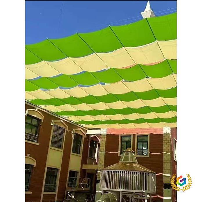 School Outdoor Playground Sunshade Canopy Electric and Manual Retractable Sunshade Curtain Kindergarten Shopping Mall Swimming Pool Sunshade Net School Outdoor Playground Sunshade Canopy Electric and Manual Retractable Sunshade Curtain Kindergarten Shopping Mall Swimming Pool Sunshade Net