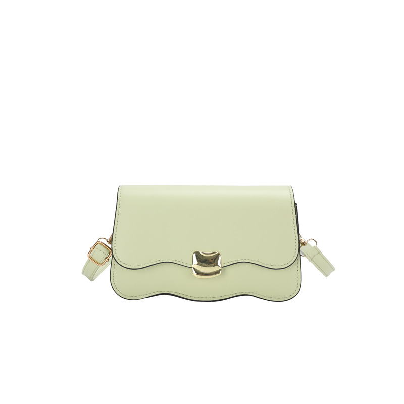 Sac messager à une épaule sous les bras pour femmes, sac messager populaire de cette année, nouveau sac de couleur unie avec texture haut de gamme, design de niche, automne 2023_voghion.com