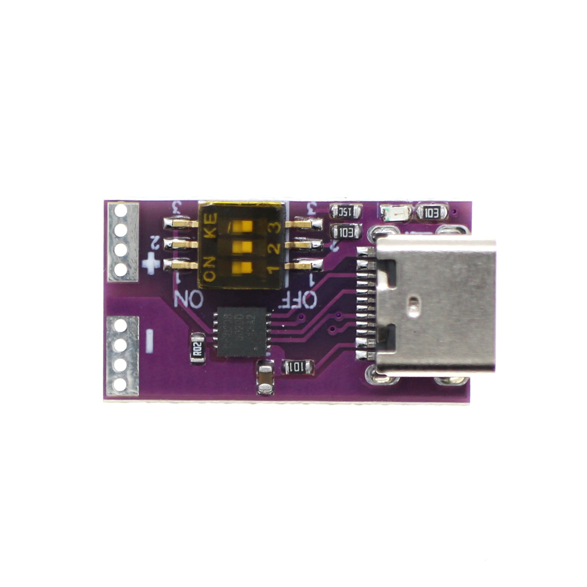 PDQC2.03.0诱骗器typec快充触发诱导线电压可调检测仪