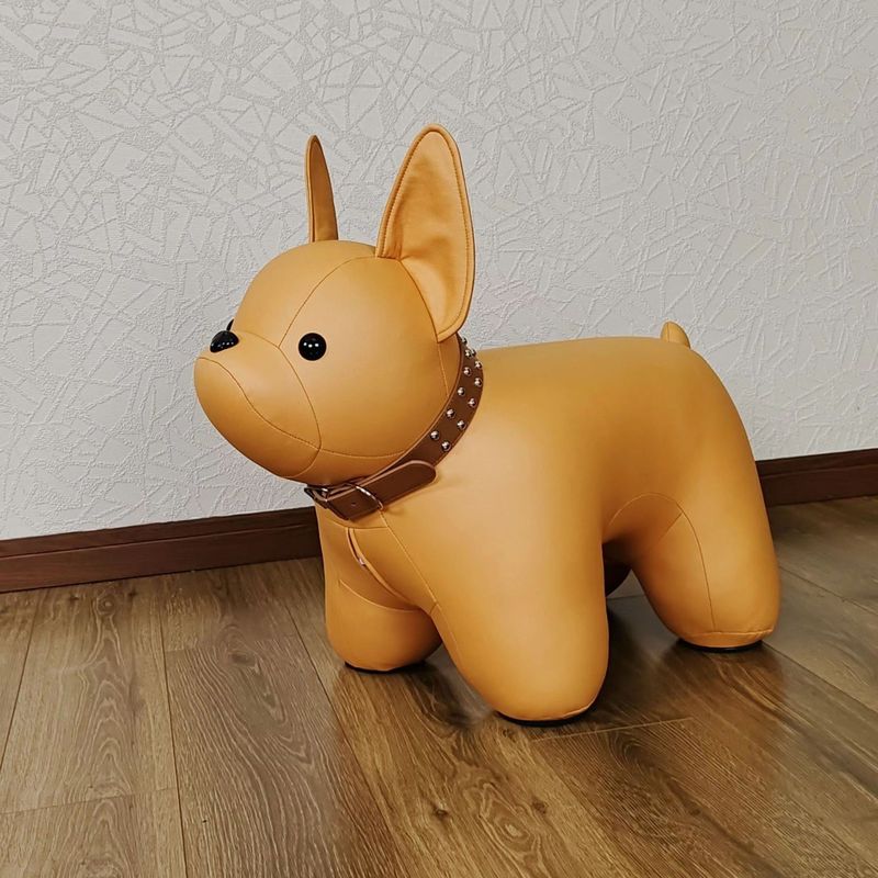 斗犬换鞋凳法斗凳婚庆网红板凳法斗狗动物凳子创意卡通摆件坐凳法|undefined