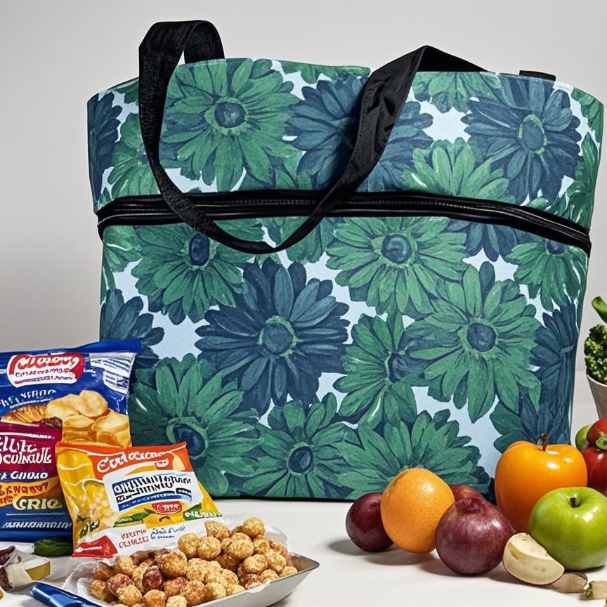 拖轮包购物车轮子包拖轮买菜车可背式带多功能购物袋家用手推车