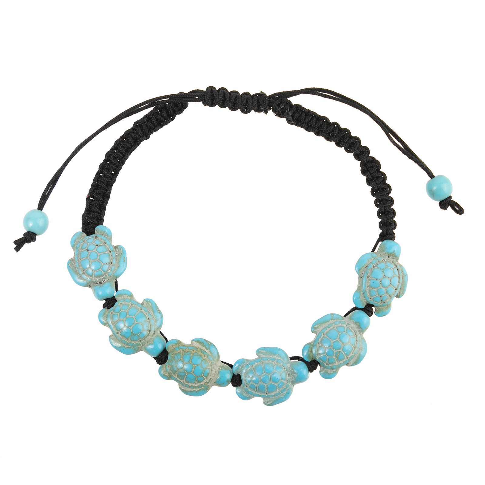 Style Simple Style Classique Bloc De Couleur Corde Turquoise Tresser Unisexe Bracelets display picture 1