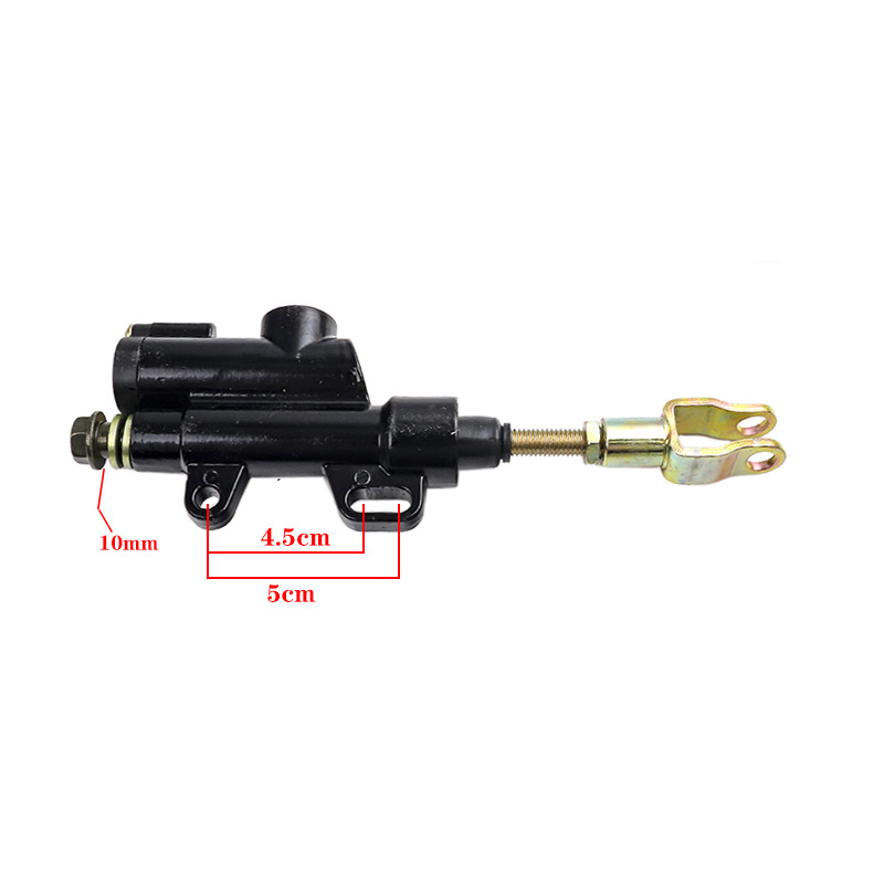 Off-road motorcycle ATV beach vehicle accessories 50-250CC rear brake master cylinder straight oil pump foot brake integrated pump
