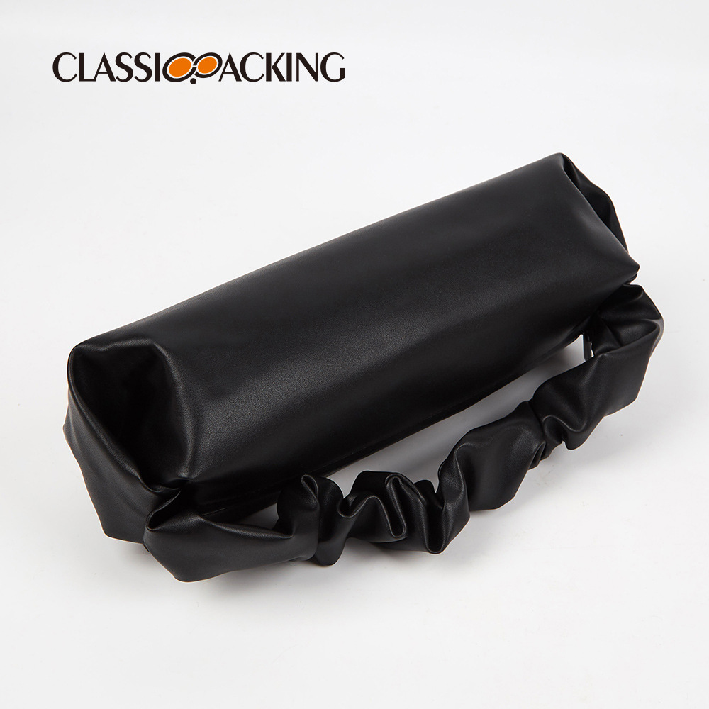 Bolso de Mujer Estilo Coreano 2025, Color Sólido, Diseño de Nube Plisada, Bolso de Mano Simple y Dulce