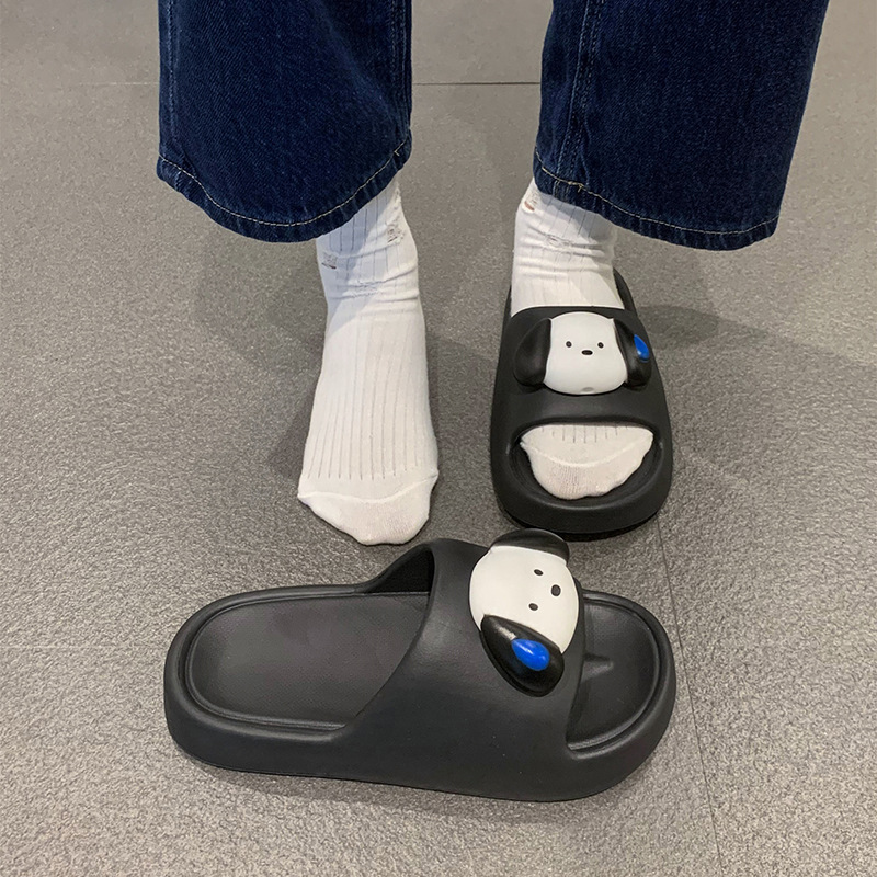땀 개 스테레오-순수한 검정