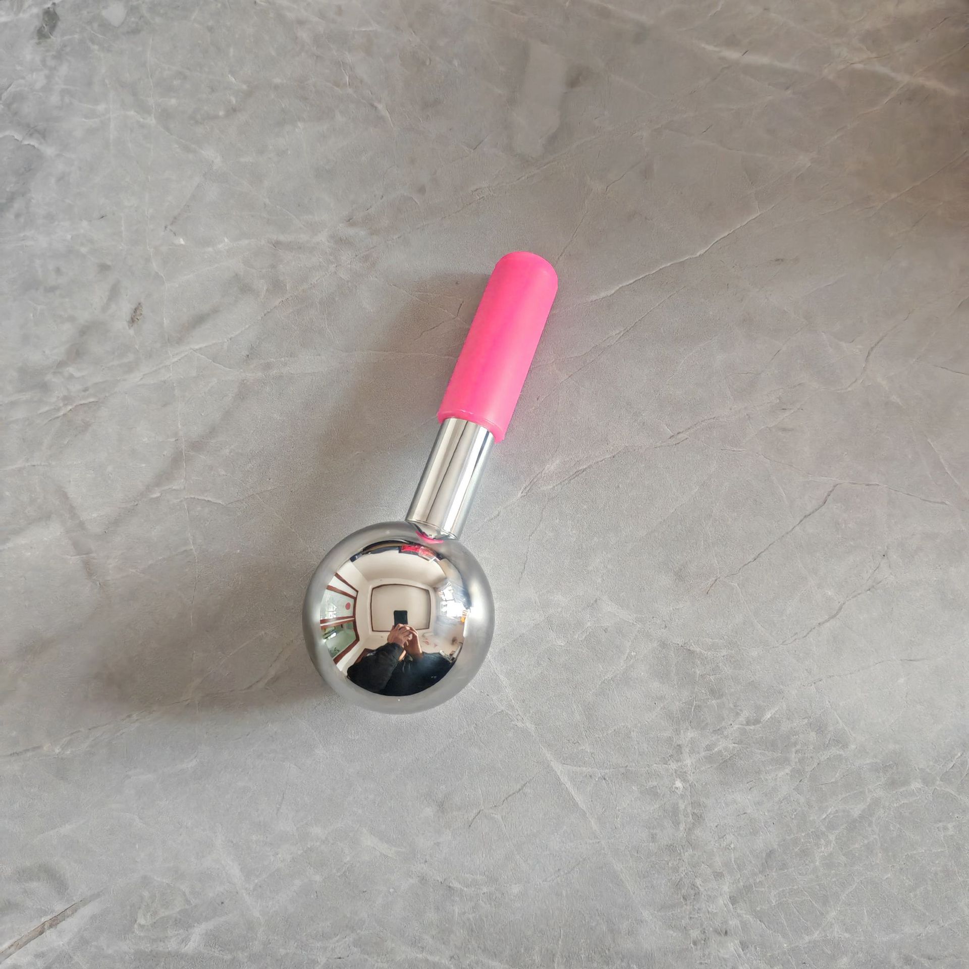 얼음주걱(구형 단일모델) 핑크색 손잡이