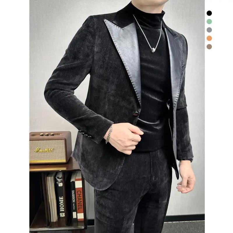 블랙[슈트+바지]