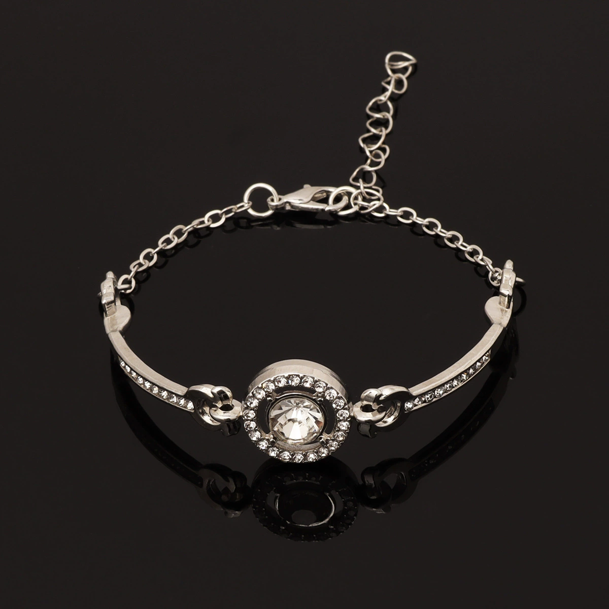 Jewelry, creative set, bracelet, necklace, chain, ring, 4 piece set, wholesale