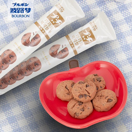 Polo Mochi Cookie with Cheese Butter Chocolate Soft and Fragrant Snack Cookies Netted Small Packaging Casual Snacks