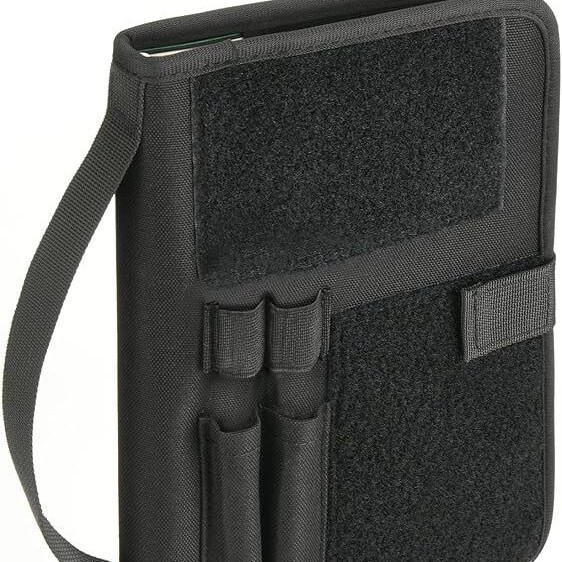 New Arrival Black Ocp Tactical Military Notebook Holder, Army Tactical Notebook Holder, Ocp Protective Case